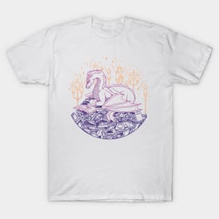 Dragon Book Hoard v1 T-Shirt